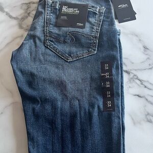 Silver Jeans Men's Blue Relaxed Fit Jeans